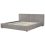 Beliani Bed Fabric LINARDS 180 x 200 cm (EU Super King) Grey 5