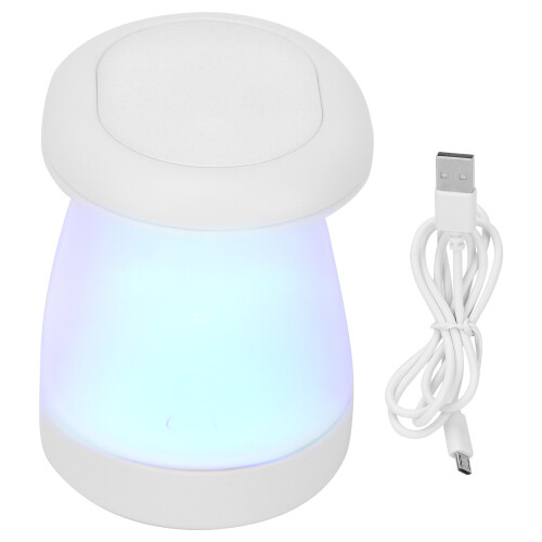 Mini Gel Nail Dryer USB Powered 16W Curing Machine with LED Dual Lights White 1