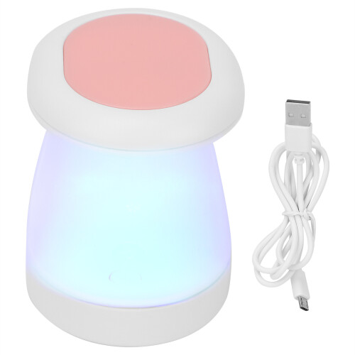 Compact 16W Pink Nail Curing Machine USB Dual LED Light for Gel Polish 1