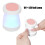 Compact 16W Pink Nail Curing Machine USB Dual LED Light for Gel Polish 7