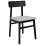 Beliani Set of 2 Dining Chairs STACY Wood Light Grey 4