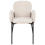 Beliani Set of 2 Dining Chairs ALBEE Fabric Beige 7