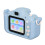 Blue Kids Digital Camera 2in IPS Screen 16