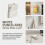 Wall Mounted Snap Lock Clamp - Kitchen & Bathroom Organizer 1