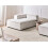 Beliani Chaise Longue ARDAL Corduroy Off-White Right Hand 2