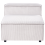 Beliani 1-Seat Section ARDAL Off-White Corduroy 5