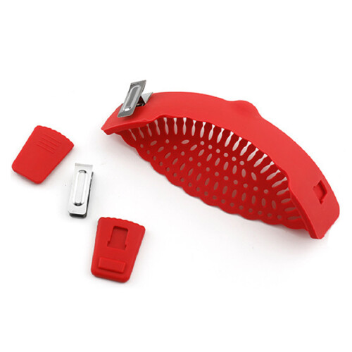 Clip-On Silicone Strainer for Pots 2