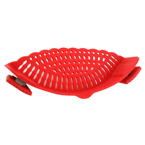 Clip-On Silicone Strainer for Pots