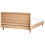 Beliani Bed WIZERNES 140 x 200 cm (EU Double) Light Oak 7