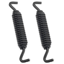 2X Molle Cavalletto Cavalletto Moto per Sportster 883 Touring Road King Electra Glide Softail 500 750 Nero