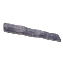 Lightweight Grey Horse Girth with Imitation Fleece, Wear-Resistant Belly Cover