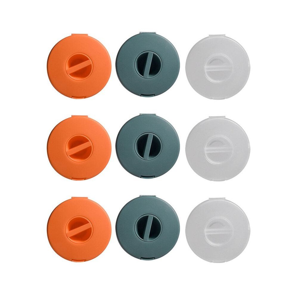 9X Bobbin Winder Charger Cord Round Storage Cable Winder Retractable Cable Management Flexible Usb Wire Cord Reel 4712844142773