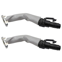 2X Motor Turbo Öl Rücklauf Rohr 55587854 für Chevy Cruze Sonic Trax Encore 1.4L, Öl Rücklauf Schlauch Leitung 55569839