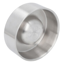 Stainless Steel Slow Feeder Dog Bowl 17cm Slip-Resistant Large Sized