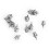 Erstatningspinner for sko racing stil B 5