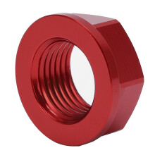 Motorcycle Front Wheel Axle Nut M16x1.5 for CRF250R/CRF450R/CRF250RX Red Alloy