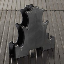 3-stufiger PP-Dumbbell-Ständer, ca. 30,8 x 28 cm, einfache Montage