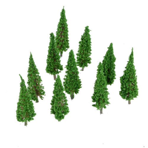 Model Trees for Train Railroad Diorama HO Scale 50 Pieces 2