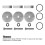 Engine Freeze Plug Set for Dodge Cummins 5.9L  12/24 Valve Replacement 7