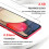 Aggxpf2Pack συμβατό με Samsung Galaxy A54 6.4" Προστατευτικό οθόνης από σκληρυμένο γυαλί, χωρίς 6