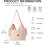 Τσάντα Crossbody από Κορδούρι για Γυναικεία – Μεγάλη Τσάντα Ώμου Tote 5