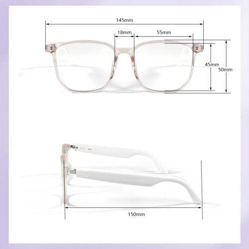 Gafas inteligentes Bluetooth: protección UV polarizada con control táctil. 1