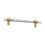 Marble Cabinet Pulls White 35x140mm 2