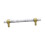 Marble Cabinet Pulls White 35x140mm 3