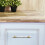 Marble Cabinet Pulls White 35x140mm 6