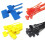 Abraçadeiras de nylon ajustáveis de 15 cm (6 polegadas) com trava automática, multicoloridas, pacote com 250 unidades. 3
