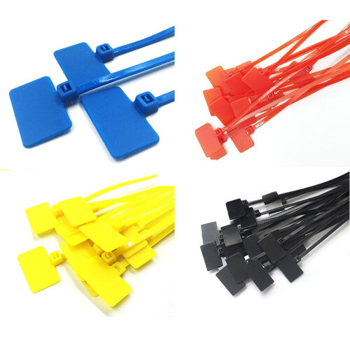 Abraçadeiras de nylon ajustáveis de 15 cm (6 polegadas) com trava automática, multicoloridas, pacote com 250 unidades. 2
