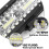 LED Work Light 7 inch 800W 24000LM 6000K 2 pcs 2