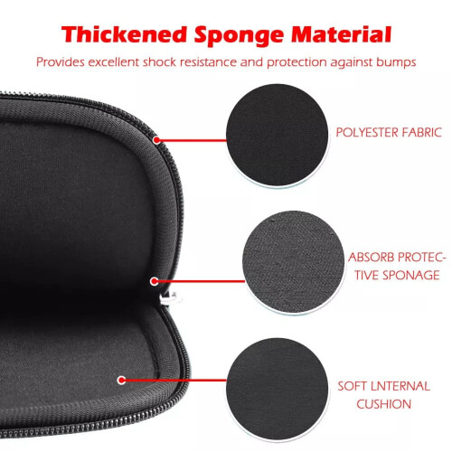 Capa para laptop de 13 a 14 polegadas com bolso frontal – Compatível com MacBook Air/Pro, HP, Dell, Lenovo, Acer – Preta 1