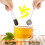 2 Pcs Clear Glass Tea Infuser for Loose Leaf Tea Steeper Filter with Cork 4