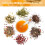 2 Pcs Clear Glass Tea Infuser for Loose Leaf Tea Steeper Filter with Cork 5