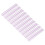 10Pcs Purple Plastic Comb Binding Spines 150 Pages 30 Rings 1
