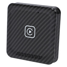 Wireless CarPlay Adapter BT 5.0 for Android Auto, Carbon Fiber Style