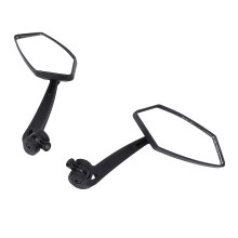 360 Adjustable Iron & ABS Rearview Mirror Fits Most Motorcycle ATV Scooter