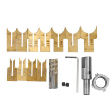 Wooden Beads Drill Bit  Blade Milling Cutter Set 24Pcs Cemented Carbide Spherical Buddha Beads Woodworking Tool Kit
