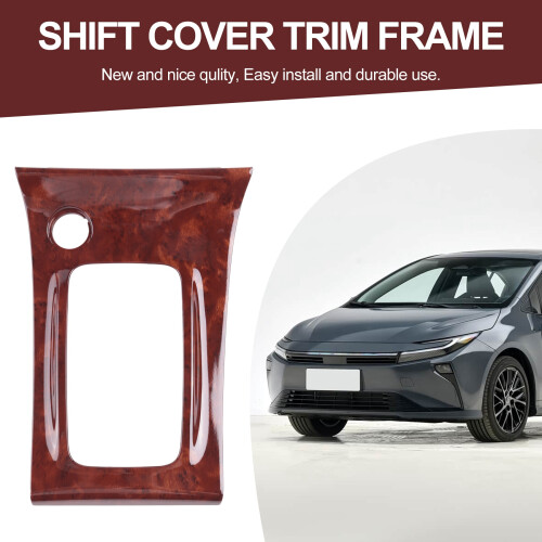 Car Console Gear Shift Panel Trim Cover for   2003-2006 Gear Position Decorative Panel Storage Box Cover 2