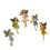 Handmade Resin Fairies 5pc Garden Decor 7