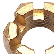 66T-W4599 Propeller Spacer Kit for Outboard Motor F30-F60 4t/2t Hidea 90171-16011 Castle Nut 90389-22M01 Bush