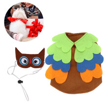 Eule Halloween Weihnachts Samt Haustier Kostüm für Hunde