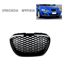 1P0853654A Front Bumper Honeycomb Grille Mesh Badgeless Grille for Leon MK2 1P Altea Toledo Mk3 2004-2009 BPPPGR36