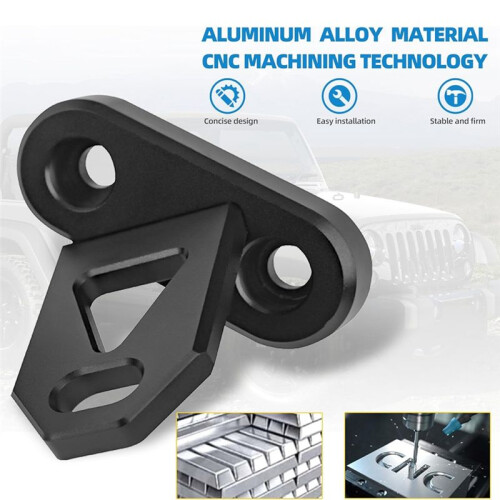 A-Pillar Windshield Hinge Mounting Ditch Light Brackets for   JK 2007-2017 Hood Cowl Mount Brackets
