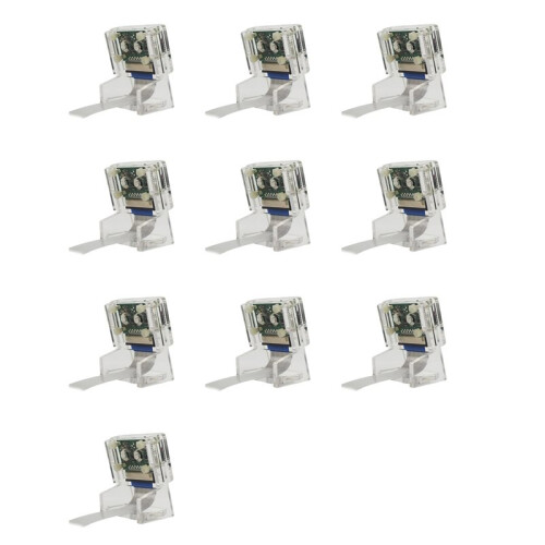 10X Ov5647  Camera Acrylic Holder Transparent Webcam Bracket for Raspberry Pi 3 Camera