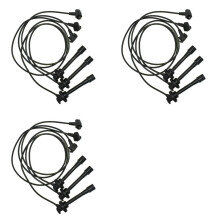 3X 19037-62010 1903762010 Tändkabelsats Tändkabel för Hilux 4Runner Tacoma Tundra Land