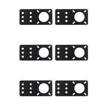 6X 3D Printer - Aluminum Nema 17 Stepper Motor Mount Plate for CNC Machine 3D Printer for  CNC Parts
