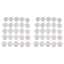 50 Stuks Grote Sint-Jakobsschelpen voor Knutselwerkjes 4 - 5 Inch Witte Sint-Jakobsschelpen Knutselen DIY Schilderen Strandfeestdecoratie