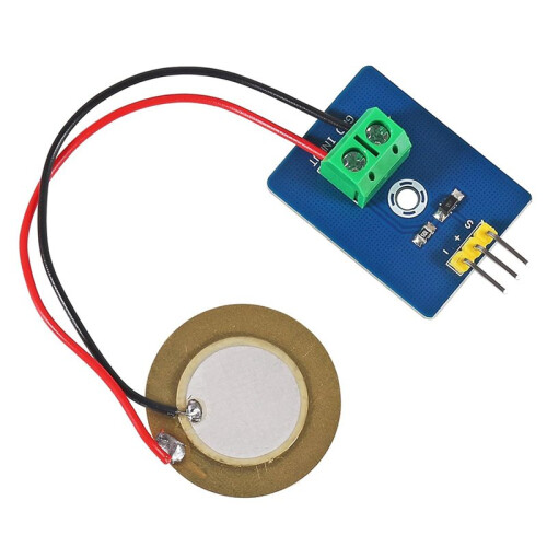 20pcs Piezoelectric Sensor Analog Ceramic Sensor Module Piezoelectricity for DIY KIT 2